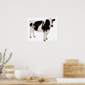 Holstein Kuh (Bos taurus) Poster (Küche)
