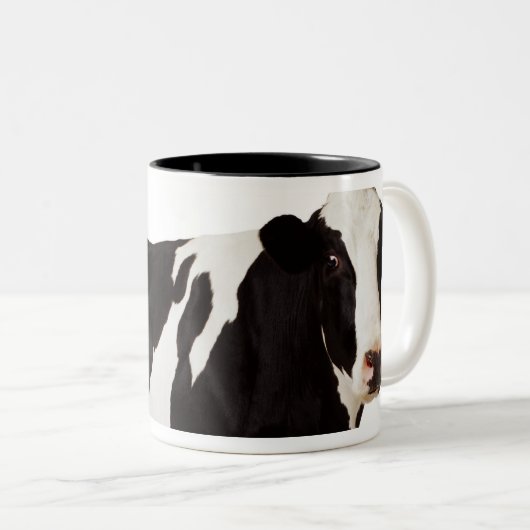 Holstein-Kuh| Bosstier Zweifarbige Tasse (VorderseiteRechts)