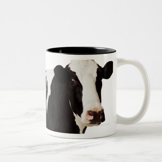 Holstein-Kuh| Bosstier Zweifarbige Tasse (Rechts)