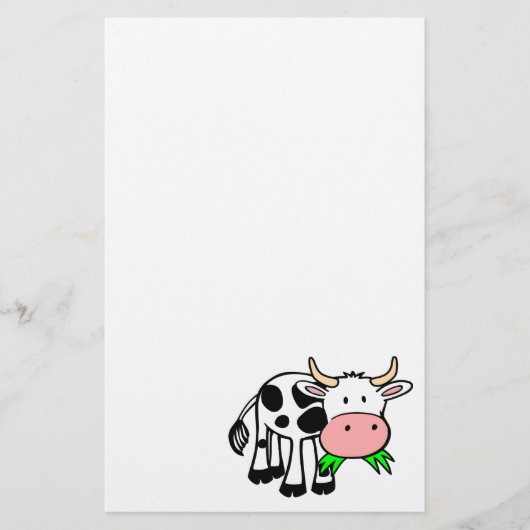 Holstein-Kuh Briefpapier (Vorderseite)