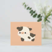 Holstein-Kuh Feiertagspostkarte (Stehend Vorderseite)