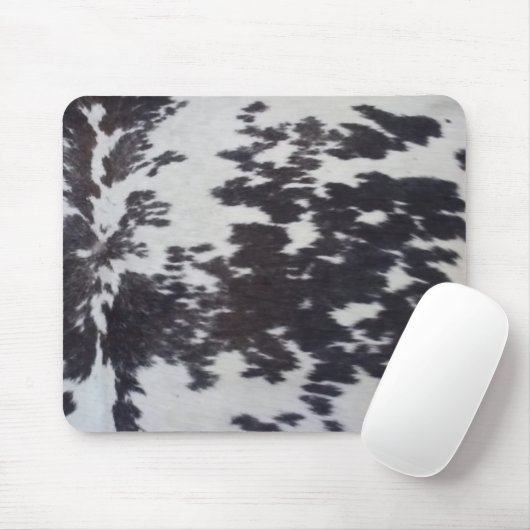 Holstein Kuh Imitate Leather Natural Heck Mousepad (Mit Mouse)