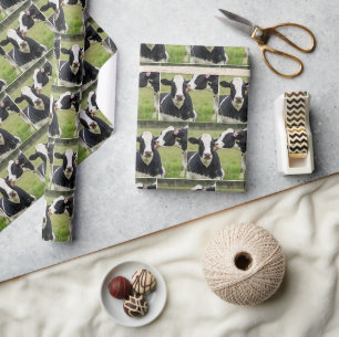 Holstein-Kuh-Kuss Geschenkpapier
