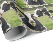 Holstein-Kuh-Kuss Geschenkpapier (Rolleneckpunkt)