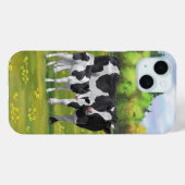 Holstein Kuh & Niedliches Kalb im Sommer Weide Case-Mate iPhone Hülle (Rückseite (Horizontal))