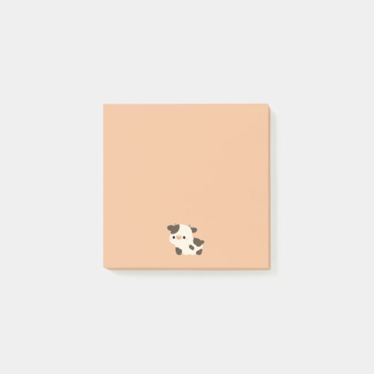 Holstein-Kuh Post-it Klebezettel (Vorderseite)