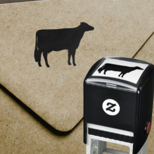 Holstein-Kuh-Silhouette Permastempel