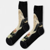 Holstein Kuh Socken (Linkes Detail)