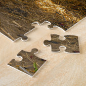 Holstein-Kuh steht in einem rostigen Eimer Puzzle (Seite)