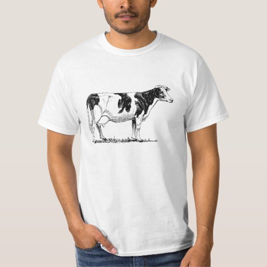 Holstein-Kuh T-Shirt (Vorderseite)