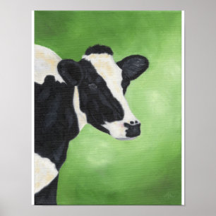 Holstein-Kuhdruck 11" x14 " Poster