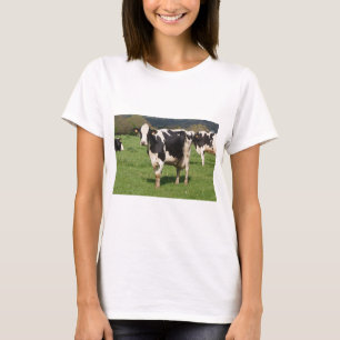 Holstein Kühe in der Bretagne T-Shirt