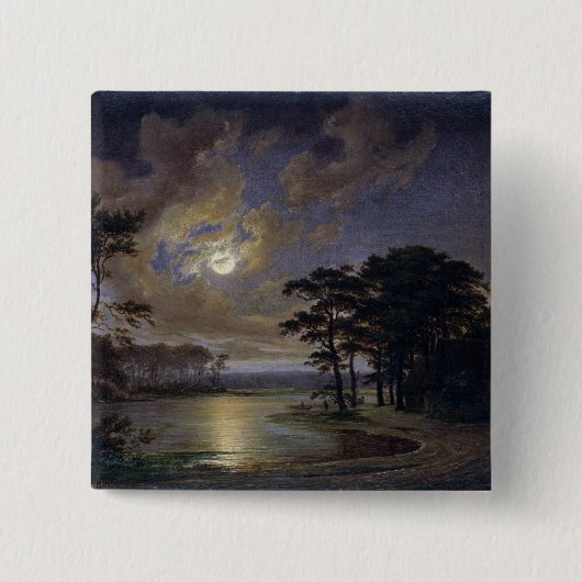 Holstein-Meer - Mondschein, 1847 Button (Vorderseite)
