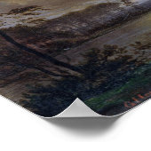 Holstein Sea - Mondlicht, 1847 Poster (Ecke)