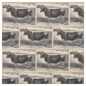 Holsteinbulle aus dem 19. Jahrhundert Stoff (Muster)