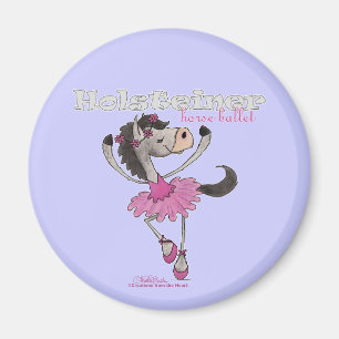 Holsteiner Horse Ballet Magnet