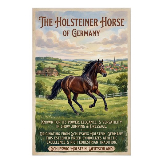Holsteiner poster (Vorderseite)