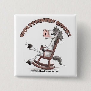 Holsteiners Rock! Button