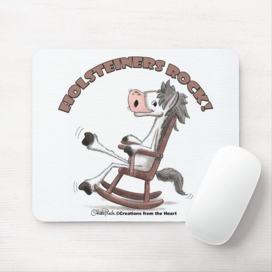 Holsteiners Rock! Mousepad (Mit Mouse)