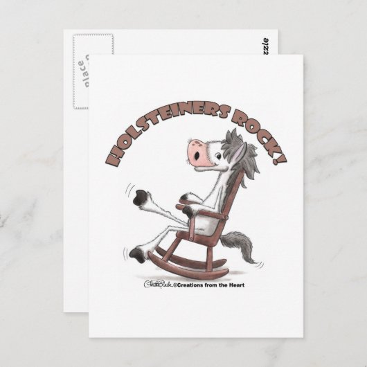 Holsteiners Rock! Postkarte (Vorne/Hinten)