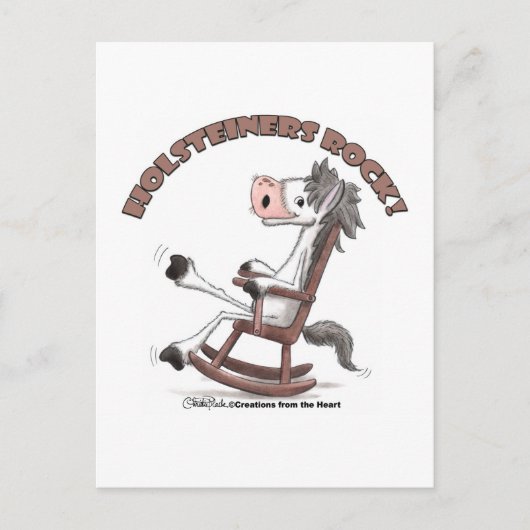 Holsteiners Rock! Postkarte (Vorderseite)
