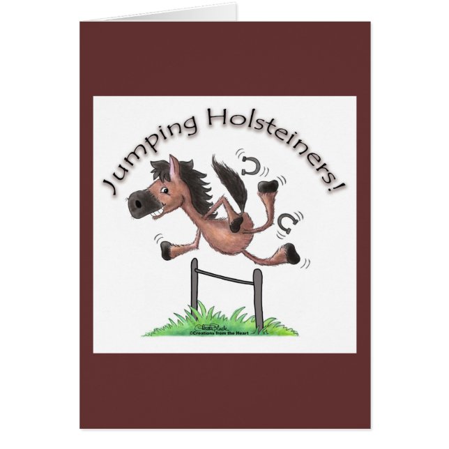 Holsteiners springen! (Vorne)
