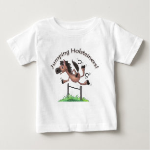 Holsteiners springen! baby t-shirt