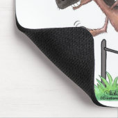 Holsteiners springen! mousepad (Ecke)
