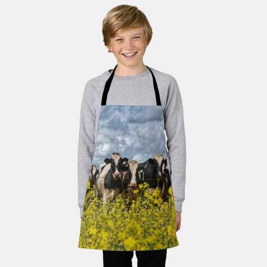 Holsteinkühe Schürze (Getragen)