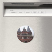 Holsten Gate - Lubeck Deutschland Magnet (In Situ (Geschirrspüler))