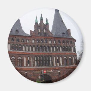 Holsten Gate - Lubeck Deutschland Magnet