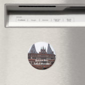 Holsten Gate - Lubeck Deutschland Magnet (In Situ (Geschirrspüler))