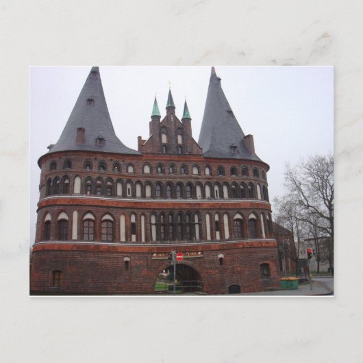 Holsten Gate - Lubeck Deutschland Postkarte (Vorderseite)