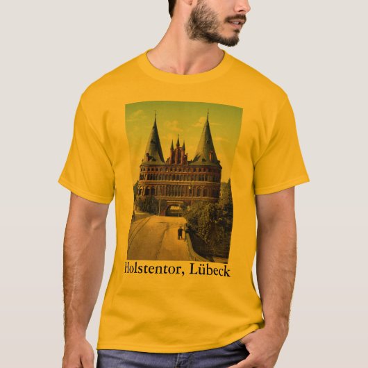 "Holstentor, Lübeck T-Shirt (Vorderseite)