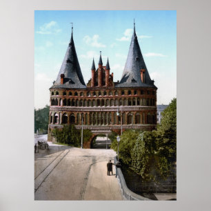 Holstentor von Luebeck Poster
