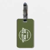 Holston River Tennessee Kayaking Gepäckanhänger (Rückseite vertikal)