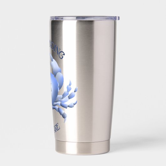 Holt das Blaukrabbenmonogramm Thermobecher (Links)