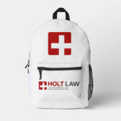 Holt-Law-Backpack Bedruckter Rucksack (Vorderseite)