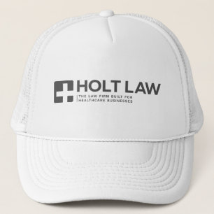 Holt Law Gray Print Trucker Hat Truckerkappe