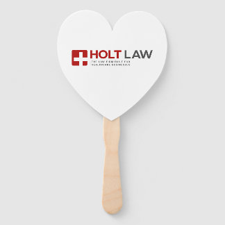 Holt Law Handheld Herz-Fan Fächer