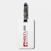 Holt Law Luggage Tag Gepäckanhänger (Rückseite vertikal)