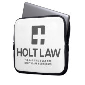 Holt Law Neoprene Laptop Sleeve (Vorderseite Links)
