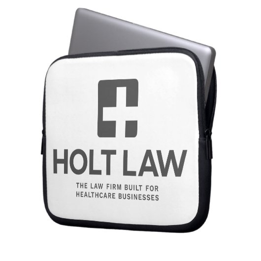 Holt Law Neoprene Laptop Sleeve (Vorderseite Links)