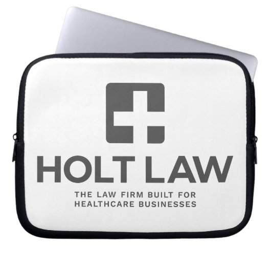 Holt Law Neoprene Laptop Sleeve (Vorderseite)