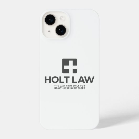Holt Law Phone Case (grau) iPhone Hülle (Rückseite)