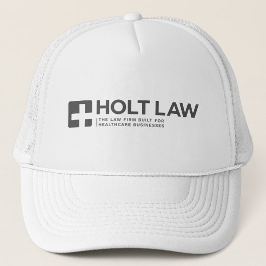 Holt Law Trucker Hats (grau) Truckerkappe (Vorderseite)