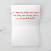 Holtagskarten Karte (Innenseite)