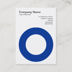 Holter Kreis - Navy Blue Visitenkarte