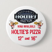HOLTIES PIZZA BUTTON (Vorderseite)