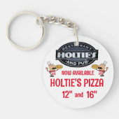 HOLTIES PIZZA SCHLÜSSELANHÄNGER (Vorderseite)